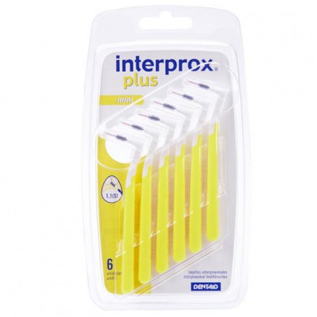 Cepillo dental interproximal interprox plus mini 6 unidades