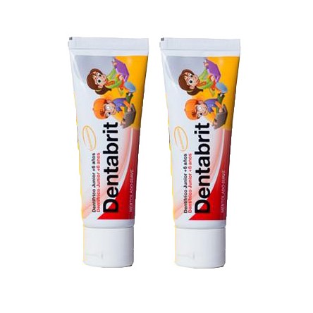 Dentabrit junior de 7 a 12 años 50 ml duplo 2 unidades Dentabrit junior de 7 a 12 años 50 ml duplo 2 unidades