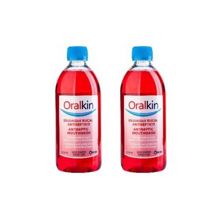 KIN ORALKIN ENJUAGUE BUCAL DUPLO 2 X 500 ML KIN ORALKIN ENJUAGUE BUCAL DUPLO 2 X 500 ML