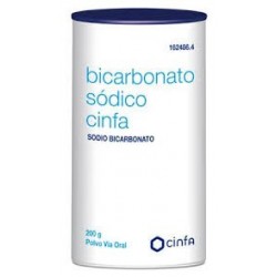 Cinfa bicarbonato sodico 200 g