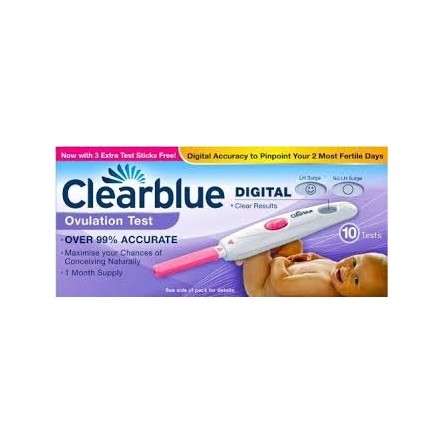 Clearblue Digital Test Ovulación 10 Unidades