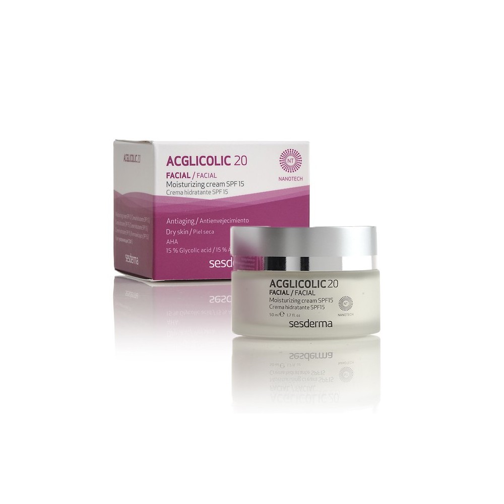 Acglicolic 20 Crema Hidratante Spf 15 50 Ml Sesderma PRIVAFARMA