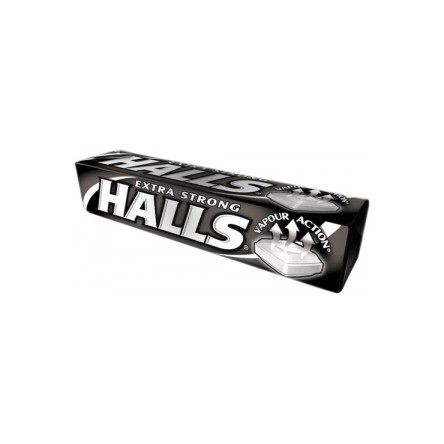 CARAMELOS HALLS EXTRA FUERTE SIN AZUCAR 32 G