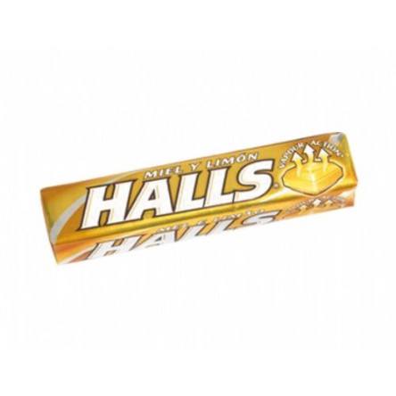 CARAMELOS HALLS MIEL Y LIMON SIN AZUCAR 32 G