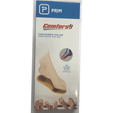 COMFORSIL 2 PLANTILLAS DIABETIC TOTAL CARE TALLA L 41-43 CC301L COMFORSIL 2 PLANTILLAS DIABETIC TOTAL CARE TALLA L 41-43 CC301L
