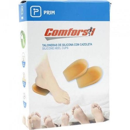 COMFORSIL TALONERA CON CAZOLETA SILICONA TALLA L 41-43 GRANDE PRIM CC281L