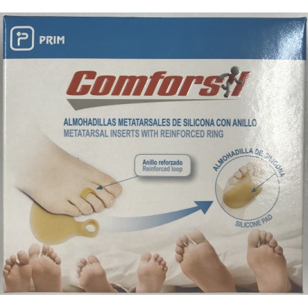 COMFORSIL ALMOHADILLA METATARSAL SILICONA ANILLO PRIM 1 PAR talla unica CC220