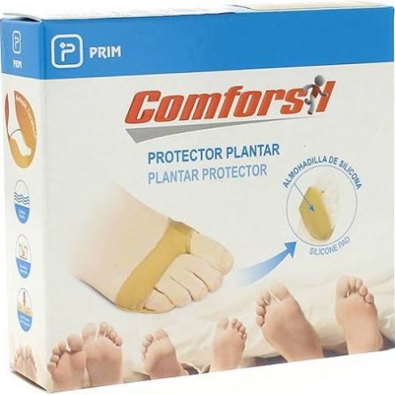 COMFORSIL PROTECTOR PLANTAR SILICONA TALLA XS 2 UNIDADES CC256XS