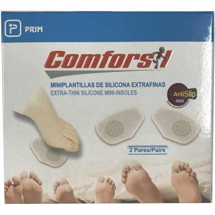 COMFORSIL MINIPLANTILLAS EXTRAFINAS SILICONA 2 PARES CC257 COMFORSIL MINIPLANTILLAS EXTRAFINAS SILICONA 2 PARES CC257