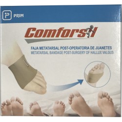 COMFORSIL FAJA METATARSAL PORT-OPERATORIA DE JUANETES TALLA PEQUEÑA CC322S