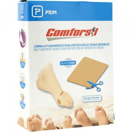 COMFORSIL LAMINA AUTOAHDERENTE PROTECCION ZONAS SENSIBLES 1 UNIDAD CC329 COMFORSIL LAMINA AUTOAHDERENTE PROTECCION ZONAS SENSIBLES 1 UNIDAD CC329