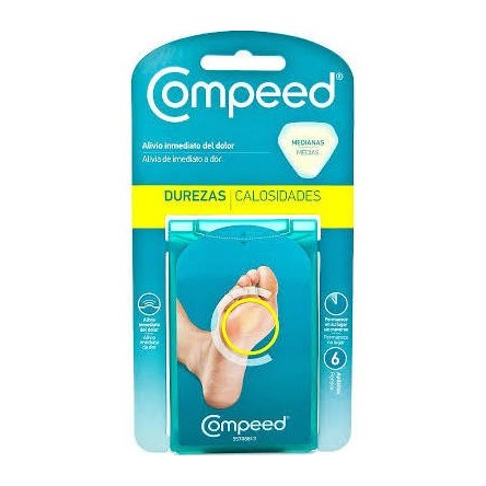 Compeed durezas 6 unidades