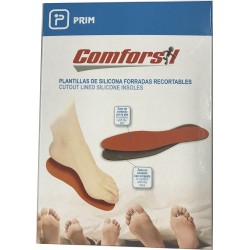 COMFORSIL PLANTILLAS SILICONA FORRADAS RECORTABLES 2 UNIDADES CCF306