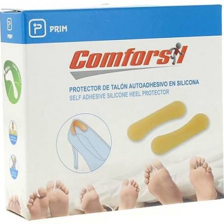 COmFORSIL PROTECTOR AUTOADHESIVO DE SILICONA PARA TALON 2 UNIDADES cc-213