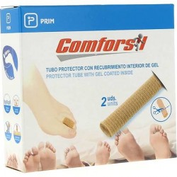 COMFORSIL TUBO PROTECTOR ELASTICO CON GEL EN SU INTERIOR DE 15 CM 2 UNIDADES DIAMETRO 1.5 CM CCC245