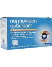 NORMOVISION OPTICLEAN 30 TOALLITAS