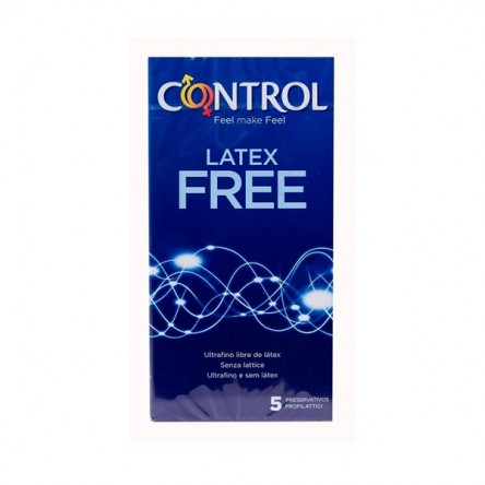preservativos control latex free 5 unidades preservativos control latex free 5 unidades