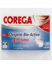 Corega oxigeno bio 3 minutos 30 tabletas efervescentes