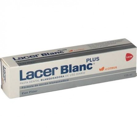LACER LACERBLANC PLUS BLANQUEADORA CITRUS 125 ML + COLUTORIO 10 ML GRATIS LACER LACERBLANC PLUS BLANQUEADORA CITRUS 125 ML + COLUTORIO 10 ML GRATIS