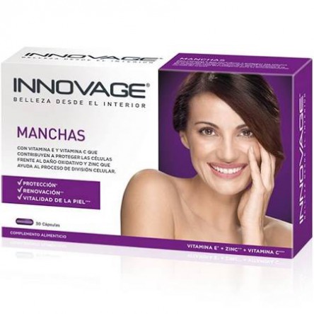Innovage Manchas 30 cápulas Protección, Renovación y Vitalidad de la Piel Innovage Manchas 30 cápulas Protección, Renovación y Vitalidad de la Piel