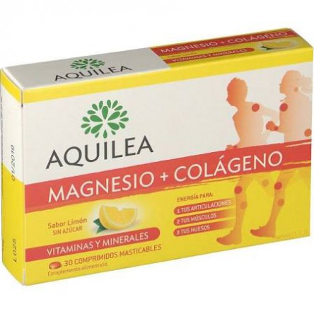 AQUILEA MAGNESIO + COLAGENO 30 COMPRIMIDOS AQUILEA MAGNESIO + COLAGENO 30 COMPRIMIDOS