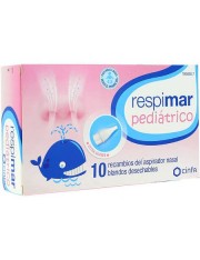 RESPIMAR PEDIATRICO ASPIRADOR NASAL RECAMBIOS 10 RECAMBIOS