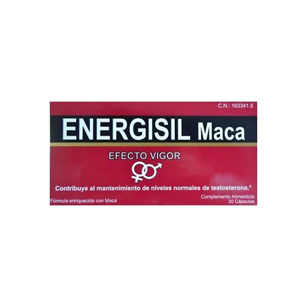 Energisil maca 30 capsulas Energisilmaca Energisil maca 30 capsulas Energisilmaca