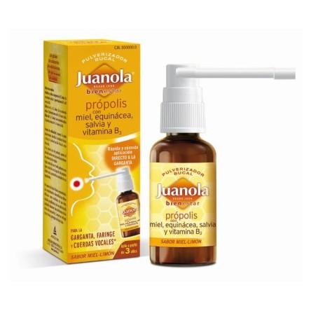 JUANOLA PROPOLIS spray BUCAL 30 ML JUANOLA PROPOLIS spray BUCAL 30 ML