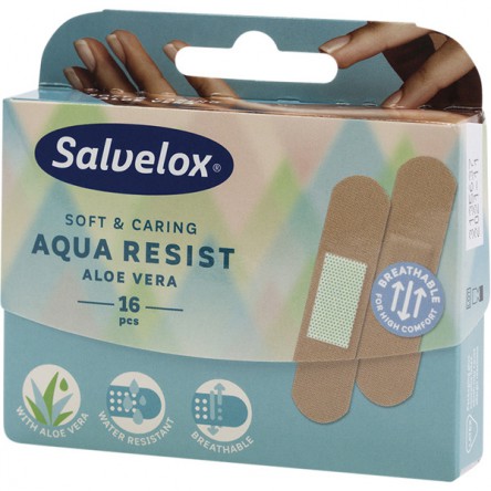 Salvelox apositos aloe vera plastico aqua resist 16 tiritas Salvelox apositos aloe vera plastico aqua resist 16 tiritas
