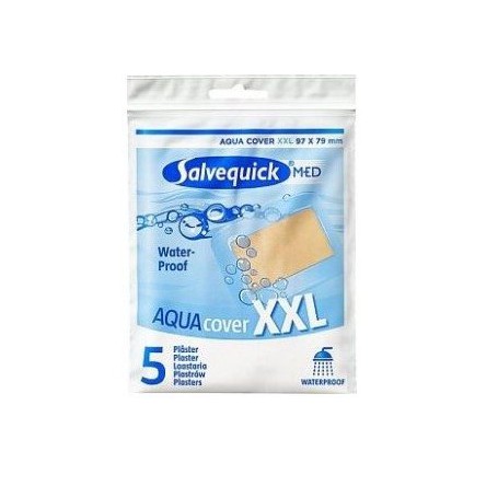 SALVELOX MED AQUA COVER APOSITO ESTERIL XXL 5 APOSITOS SALVELOX MED AQUA COVER APOSITO ESTERIL XXL 5 APOSITOS