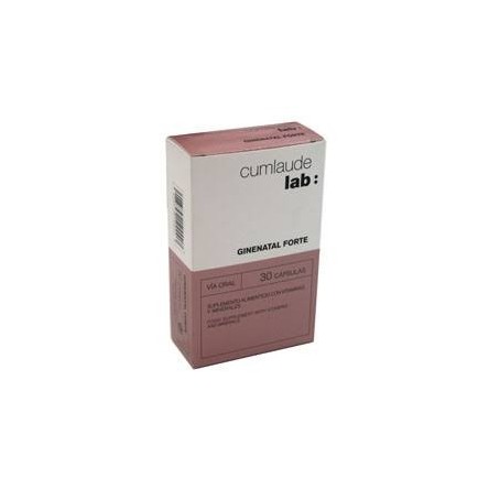 Cumlaude lab: ginenatal forte 30 capsulas Cumlaude lab: ginenatal forte 30 capsulas