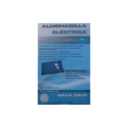 Almohadilla electrica artritis reuma ciatica dolor muscular menstrual 40x32 cm gran cruz Almohadilla electrica artritis reuma ciatica dolor muscular menstrual 40x32 cm gran cruz