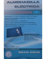 Almohadilla electrica artritis reuma ciatica dolor muscular menstrual 40x32 cm gran cruz