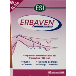 Erbaven Retard 30 Comprimidos Trepatdiet-Esi