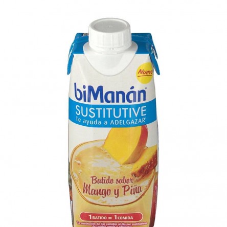 Bimanan Batido Sabor Mango y Piña 330 ml 330 ml Bimanan Batido Sabor Mango y Piña 330 ml 330 ml