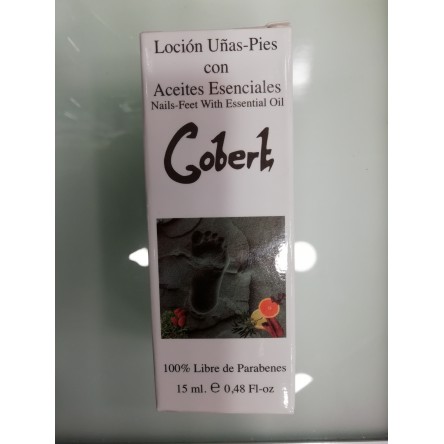 LOCION UÑAS PIES CON ACEITES ESENCIALES GOBERT DE 15 ML