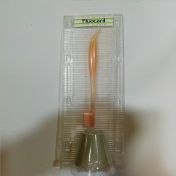 CEPILLO DE DIENTES naranja suave PHILIPPE STARCK DESIGN, FLUOCARIL 1989