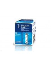 CONTOUR NEXT 25 TIRAS DE GLUCOSA EN SANGRE