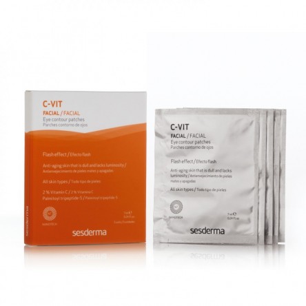 C-vit sesderma parches contorno ojos 7 ml 5 unidades