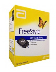 GLUCOMETRO FREESTYLE OPTIUM NEO MEDIDOR DE GLUCOSA CON PINCHADOR + LANCETAS + 10 TIRAS REACTIVAS