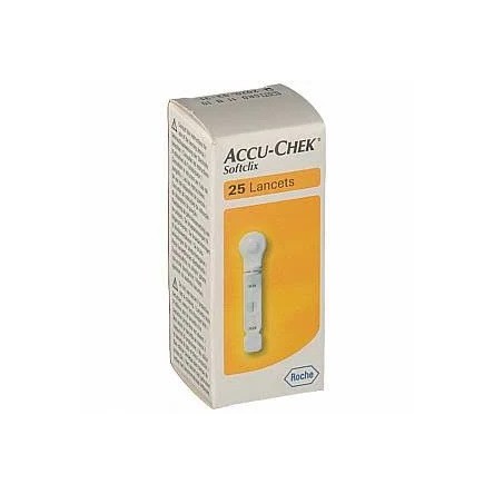 LANCETAS ACCU-CHEK SOFTCLIX LANCET 25 LANCETAS LANCETAS ACCU-CHEK SOFTCLIX LANCET 25 LANCETAS