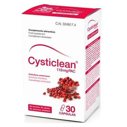 Cysticlean 240 mg 30 capsulas