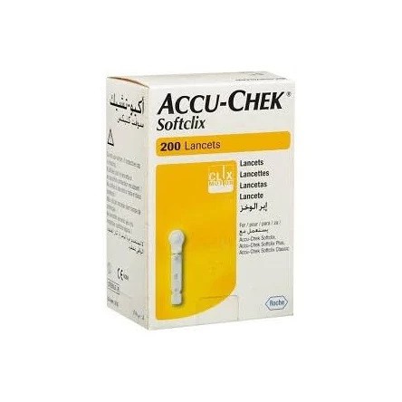 LANCETAS ACCU-CHEK SOFTCLIX LANCET 200 LANCETAS LANCETAS ACCU-CHEK SOFTCLIX LANCET 200 LANCETAS