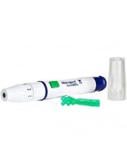 OUTLET GLUCOJECT DUAL PLUS DISPOSITIVO DE PUNCION PINCHADOR contiene 10 lancetas