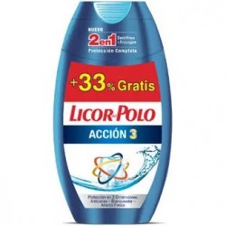 OUTLET DENTIFRICO barato LICOR DEL POLO 2EN1 ACCION 3 75 ML+ 33 % GRATIS