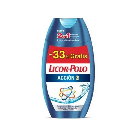 DENTIFRICO LICOR DEL POLO 2EN1 ACCION 3 75 ML+ 33 % GRATIS DENTIFRICO LICOR DEL POLO 2EN1 ACCION 3 75 ML+ 33 % GRATIS