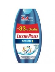DENTIFRICO LICOR DEL POLO 2EN1 ACCION 3 75 ML+ 33 % GRATIS