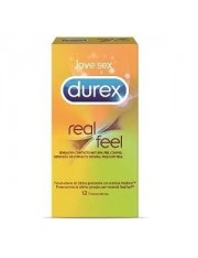 Durex preservativos real feel sin latex 12 unidades