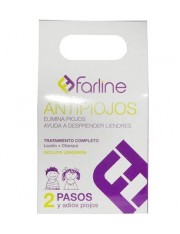 FARLINE PACK CHAMPU + LOCION PEDICULICIDA ANTIPIOJOS 200 ML