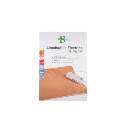 Almohadilla electrica sanitec turbo 32 x 34 cm Almohadilla electrica sanitec turbo 32 x 34 cm